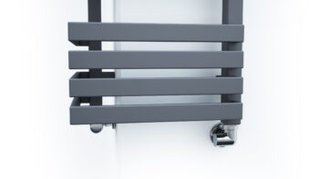 Heated Towel Rail, OUTCORNER 1545/300 (*HEAVY 35kg+ Price inc. specialist/palletised delivery)